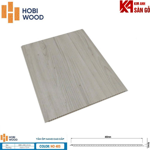 Tấm Ốp Tường Nano Hobi wood NO 403